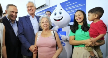 Caiado lança vacinação contra Influenza e reforça importância da imunização